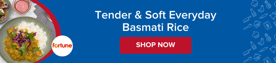 881x204 Pasta, Rice & Noodles Goodman Fielder 34180 Fortune logo Basmati Rice  (881x204).png