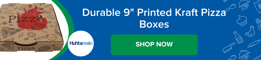 Future Friendly - Plates, Trays, Pizza Boxes - 37191 Pizza Boxes 9 Printed Kraft Q50 (881x204).png